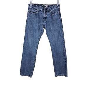 Levi’s 514 Jeans Men’s 32x30 Dark Blue Slim Straight Fit Denim Casual Cotton